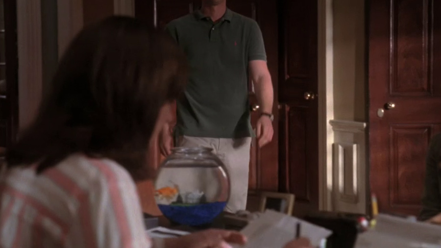 The West Wing Fish Bowl Gag